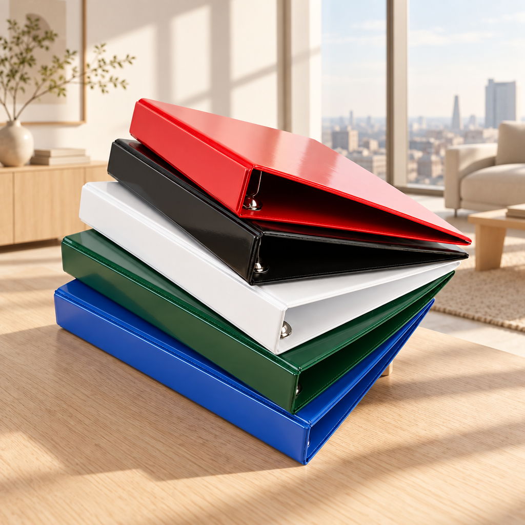 Presentation binder A5, 2-ring/D16 mechanism