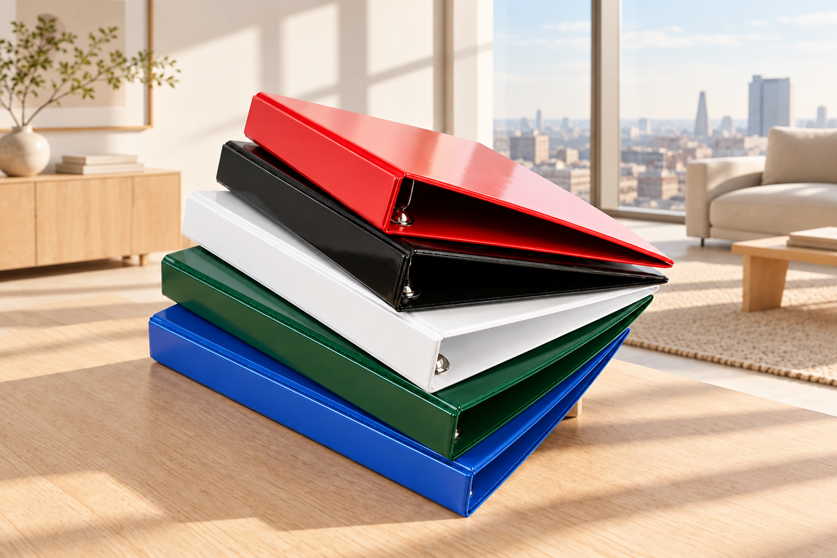A4 4-ring presentation binder