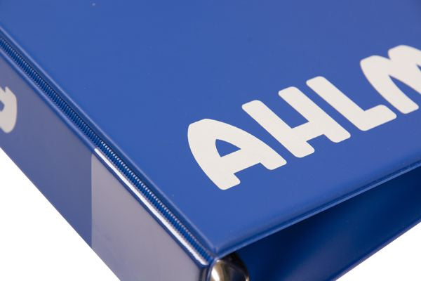 Ring binder with screen print